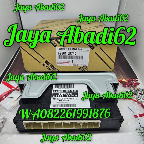 Jual Ecu Computer Komputer Control Engine Toyota Innova Bensin 89661 ...