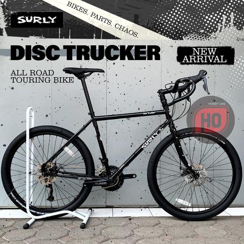 Jual SURLY DISC TRUCKER Black Disc Brake Touring Bike Kota Bandung