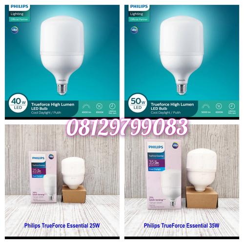 Jual lampu philip tforce led 20w 25w 35w 45w 30w 40w 50w 65w 85w bulb ...