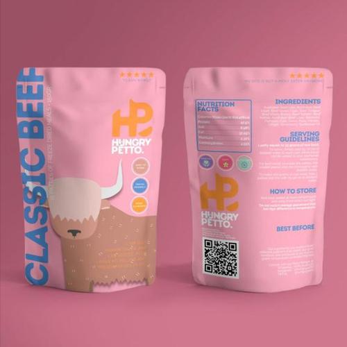 Jual Classic Beef Freeze Dried Raw Meal Hungry Petto (Dog Food