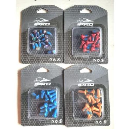 Jual Baut Rotor Warna Isi 12pcs Baut Disc Sepeda Baut Piringan ANODISE ...