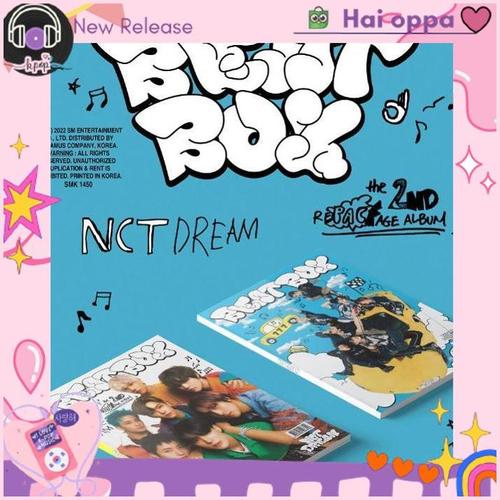 NCT Dream the 2nd Album Beat Box Photobook A version (+Folded poster