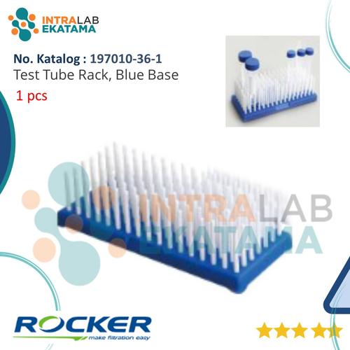 Jual Test Tube Rack, (Blue Base / White Base), (197010), Rocker - Blue ...