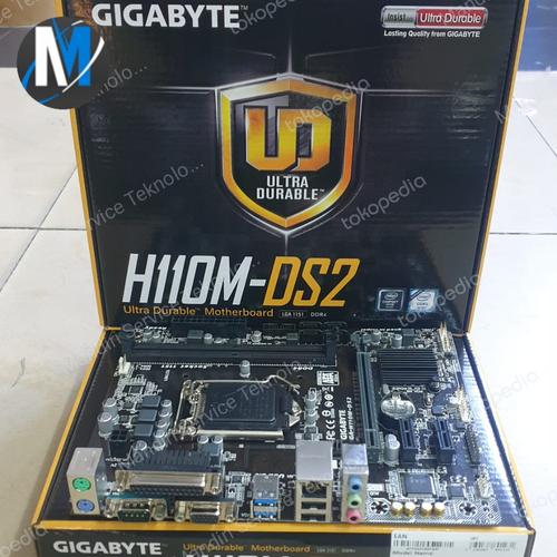 Jual GIGABYTE Motherboard Socket LGA 1151 H110M-DS2 DDR4 Kota