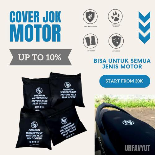 Promo Sarung Jok Motor Cover Seat Anti Cakar Kucing Waterproof Nmax