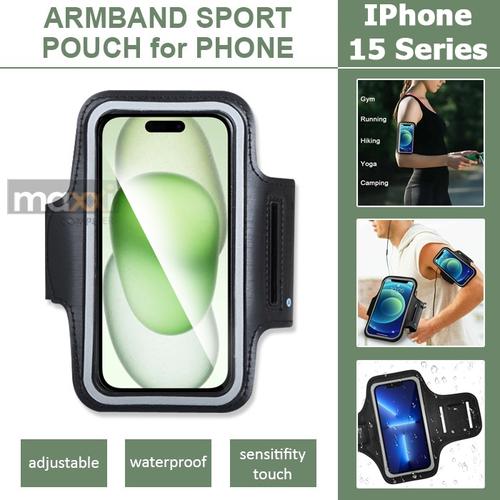 Jual iPhone 15 Plus Pro Max Promax Arm Band Pouch Sarung