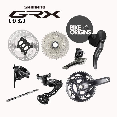 Jual Groupset Shimano GRX RX820 2x12 Speed Disc Brake Gravel