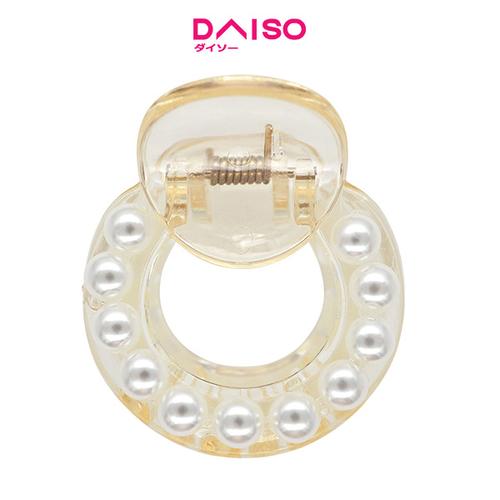 Jual Daiso Claw clip Fake pearl Circle Kab. Tangerang DAISO JAPAN