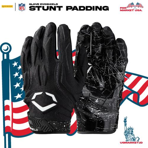 Jual Sarung Tangan American Football Gloves EvoShield Stunt Padded