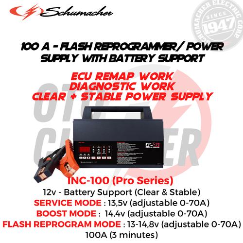 Jual Charger aki 12v 70A 100A Battery SupportSchumacher INC100Pro