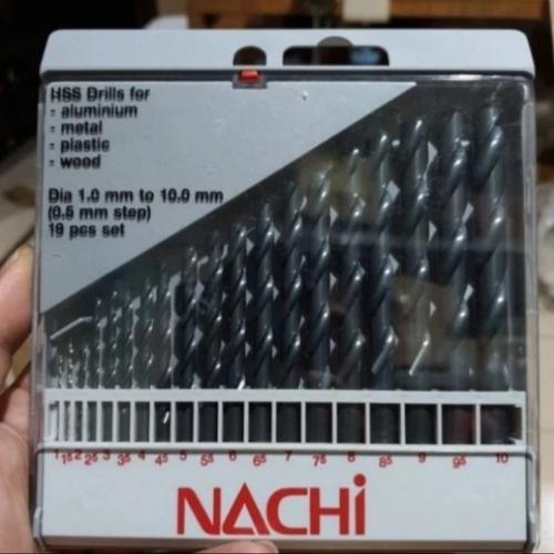 Jual NACHI Mata Bor Set Diameter 1 0mm 10mm Jakarta Utara RK TOOL jual-nachi-mata-bor-set-diameter-1-0mm-10mm-jakarta-utara-rk-tool