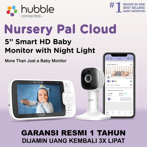 Promo Hubble Nursery Pal Cloud Smart HD Baby Monitor With Night Light