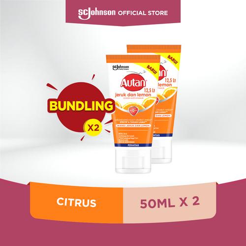 Promo Autan Citrus Soft Tube 50ml x2 - - SC Johnson ID | Tokopedia