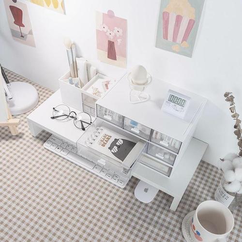 Jual [Miloli] Mini Drawer Storage Box Aesthetic Style Korean Desk Laci ...