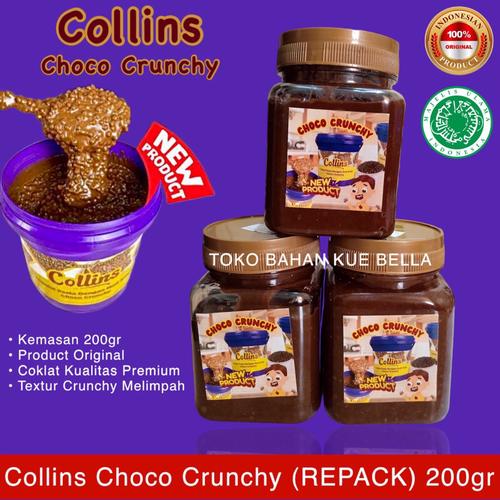 Jual Collins CHOCO CRUNCHY 200gr (REPACK) Selai Coklat Viral - Kab ...