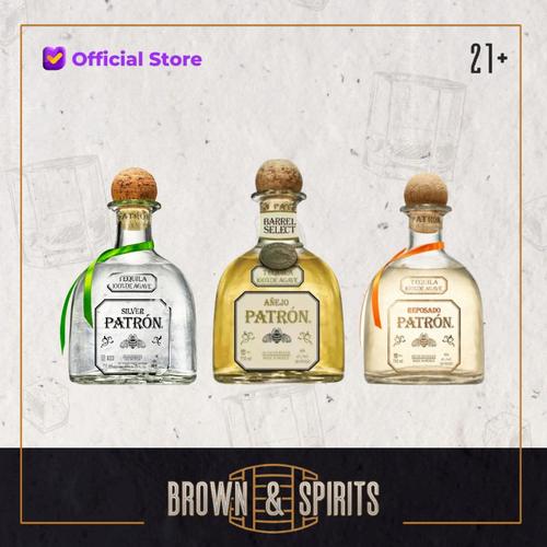Promo Patron Silver Anejo Reposado Tequila 100 De Agave Cicil 0 3x
