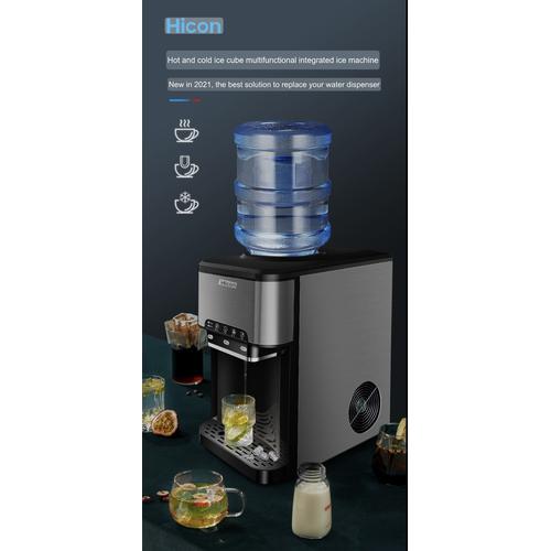 Jual Hicon mesin es batu Dispenser aqua ice maker Machine 3 in 1 HZB 25