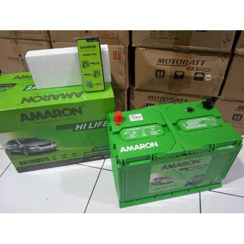Jual Aki Mobil Toyota Fortuner Diesel Bh105D31L Amaron Hi-Life Aki