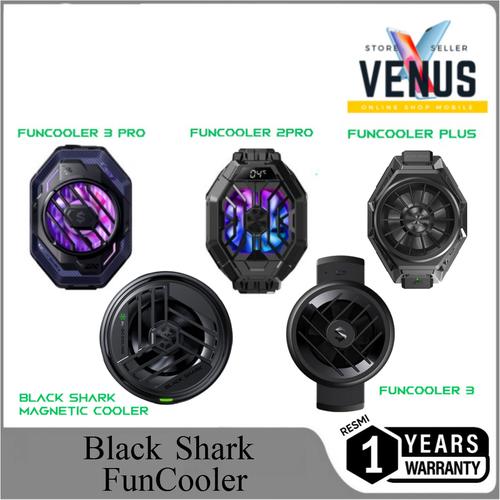 Promo Black Shark 3 Pro FunCooler Pro Cooling Fan - Fun Cooler Back