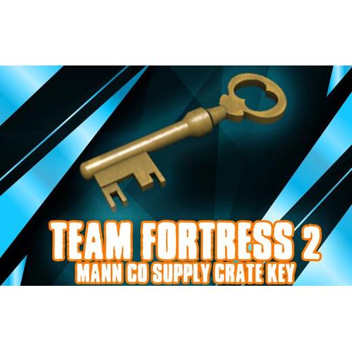 Jual ready ! Team Fortress 2 Key (Mann Co. Supply Crate Key) [TF2 KEY