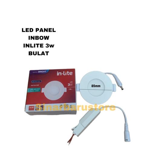 Jual LAMPU LED PANEL INBOW BULAT 