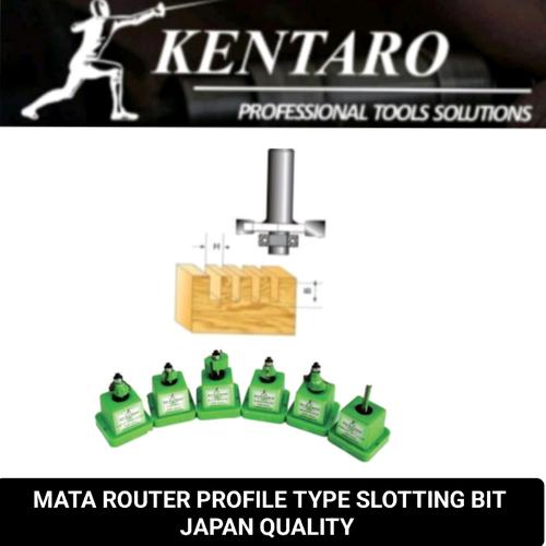 Jual Kentaro mata router profile type slotting bit Japan quality - 1 ...