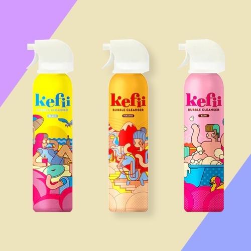 Jual Kefii Bubble Cleanser Bundling 3 Jakarta Barat Kefii