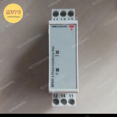 Carlo Gavazzi, Inc. - DPA01DM48 - Relay, E-Mech, 3-Phase Monitor, DPDT