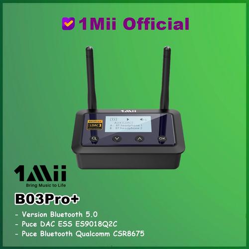 Promo 1Mii B03Pro+ B03Pro B03 Pro Plus Bluetooth 5.0 Transmitter ...