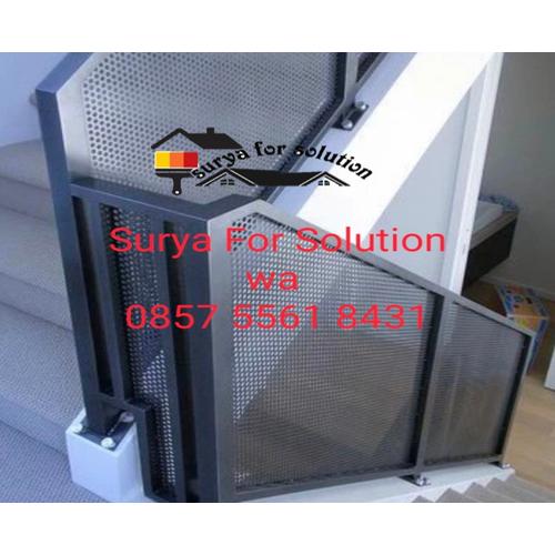 Jual Railing Tangga Plat Perforated ,Bagus dan Murah - plat tebal 1.2m ...