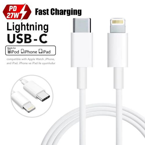Usb C Lightning Cable Long 2M Type C USB-C Male To IPhone Male
