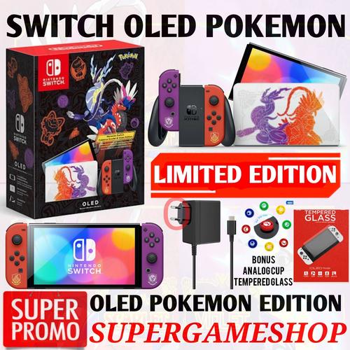 Promo Nintendo Switch OLED Pokemon Scarlet Pokemon Violet Edition OLED Promo Nintendo Switch OLED Pokemon Scarlet Pokemon Violet Edition OLED