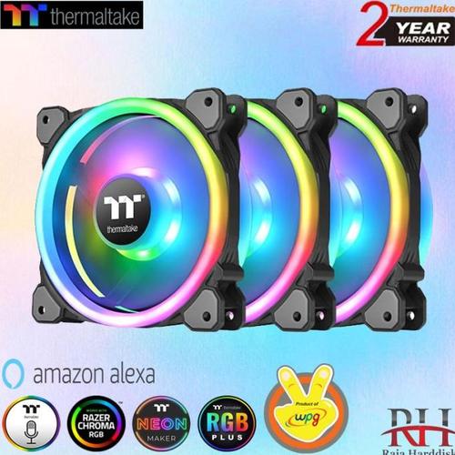 Jual Thermaltake Riing Trio 12 RGB Radiator Fan TT Premium Edition (3 ...