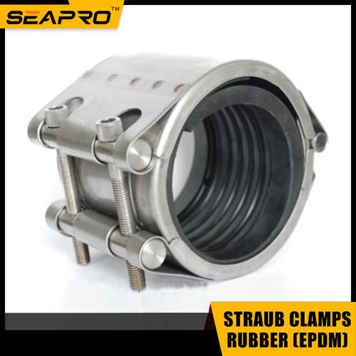 Jual Pipe Clamp Straub Clamps Rubber EPDM Sleeve 50A Jakarta Barat