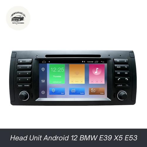 Jual HEAD UNIT ANDROID 12 APPLE CARPLAY BMW E39 X5 E53 WITH REAR CAMERA ...
