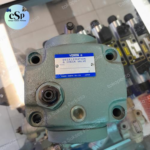 Jual DECELERATION CHECK VALVE ZCT - 03 - T - 22 YUKEN MADE IN JAPAN ...
