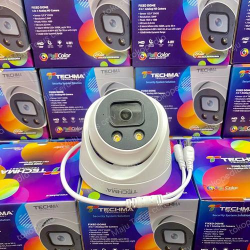 Jual Techma Kamera CCTV Indoor Full Color TCM A5621FC 2MP Colorvu ...