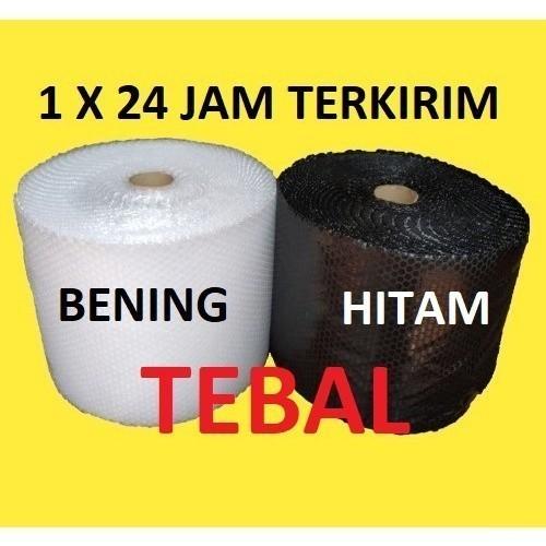 Jual BUBBLE WRAP 30CM X 50M HITAM BENING YOGYAKARTA HITAM Kota
