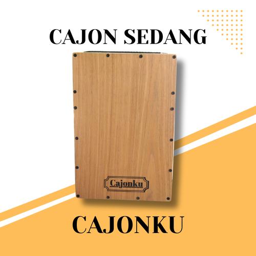 Jual Alat Musik Cajon Sedang Kajon Drum Box Latihan Snare Drum