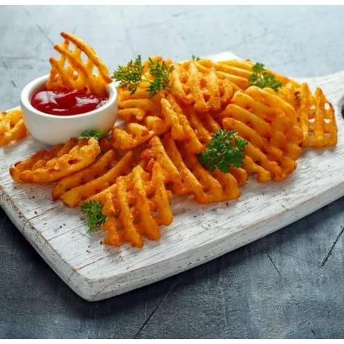 Jual McCain Waffle Fries Criss Cut / Kentang Goreng Waffle 2 Kg