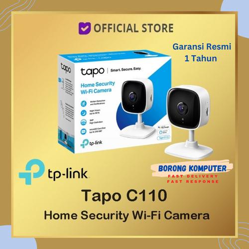 Promo Tapo C110 Home Security Wi-Fi Camera IP camera TP link - NO ...