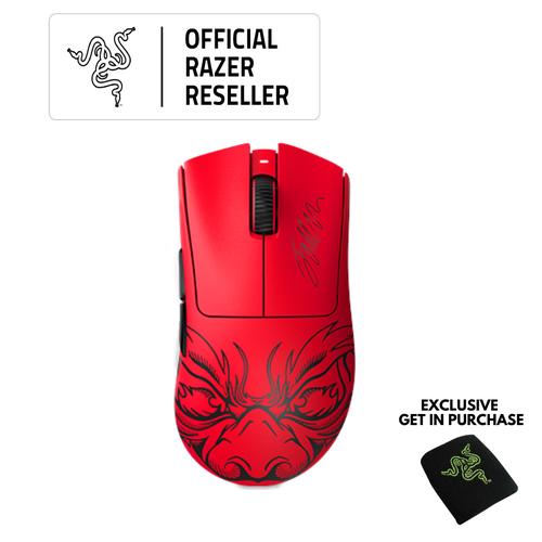 Promo Razer DeathAdder V3 Pro Red Faker Limited Edition Gaming