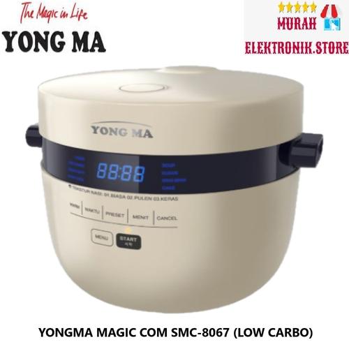 Magic Com Digital Jual YONG MA Magic Com Digital Rice Cooker Low Carbo SMC 8067 (2.0LT ...