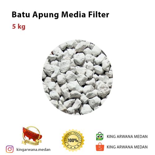 Jual Batul Apung Media Filter Aquarium Kemasan 5 kg Kota Medan KING