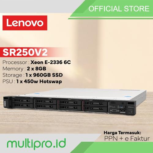 その他 ThinkSystem SR250 V2 Xeon E-2324G その他 ThinkSystem SR250 V2 Xeon E-2324G Lenovo ThinkSystem SR250