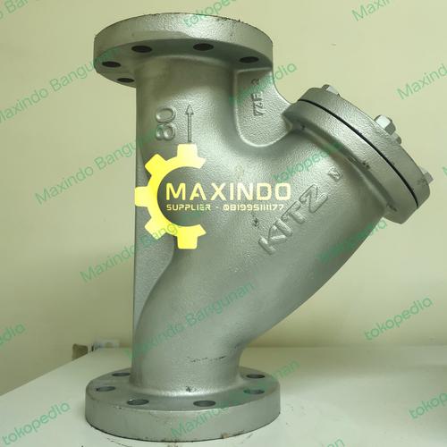Jual Y Strainer KITZ 2" Inch JIS 10K Cast Iron DN50 Original Jakarta Barat Maxindo Bangunan