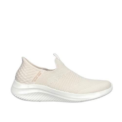 Jual SKECHERS ULTRA FLEX WOMEN'S SLIP INS SHOES NATURAL