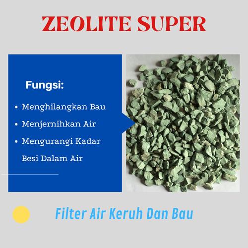 Jual Zeolite Media Filter Air Penjernih Air Zeolite 1 Kg Pasir Zeolite