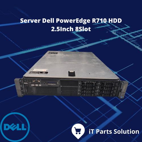 Jual Server Dell PowerEdge R710 HDD 2.5Inch 8Slot(Proc X5690x2,Ram32GB ...
