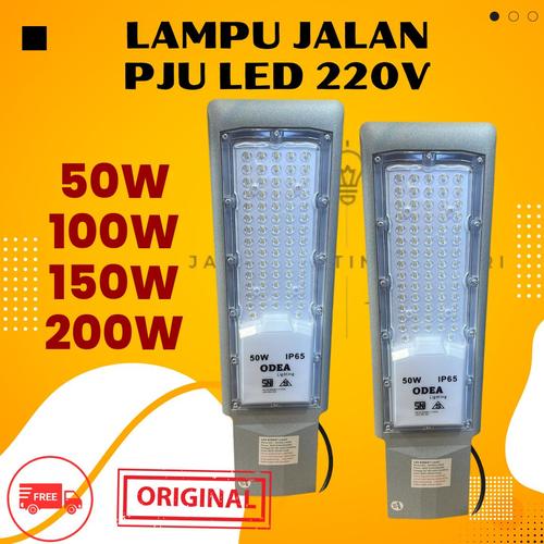 Jual Lampu Jalan Pju Led 220v 50w 100w 150w 200w Watt Lampu Pju Putih